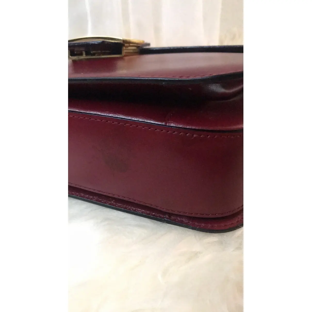 Classic leather crossbody bag Celine - Vintage