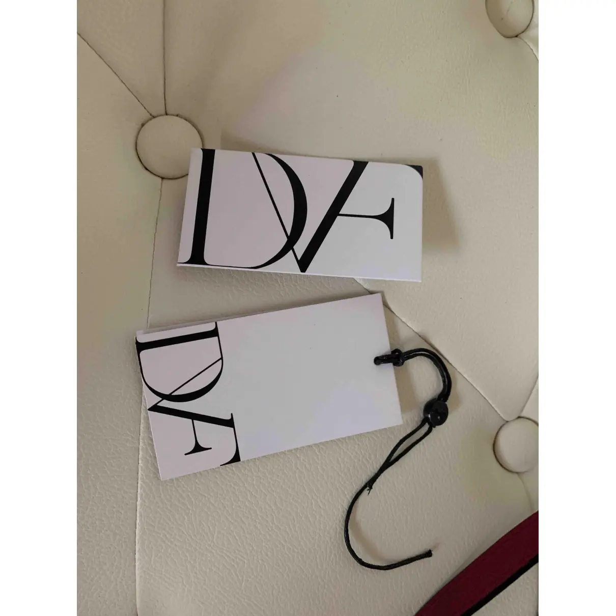 Leather handbag Diane Von Furstenberg
