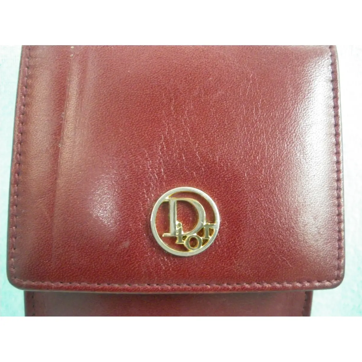 Leather purse Dior