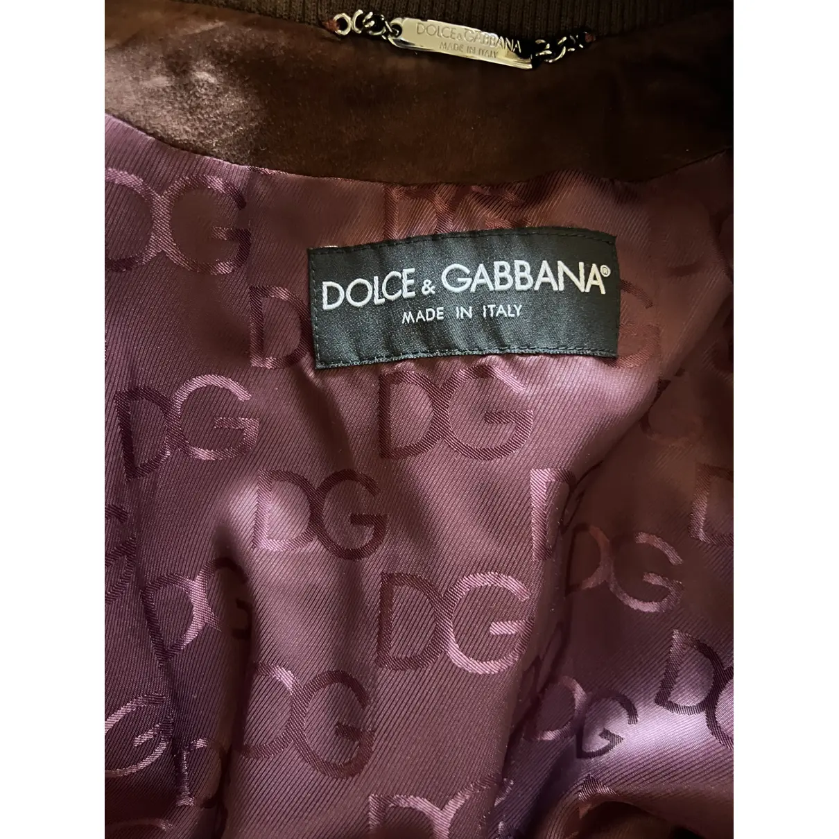 Leather vest Dolce & Gabbana
