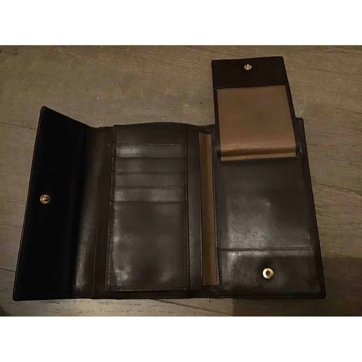 Leather wallet Emanuel Ungaro - Vintage