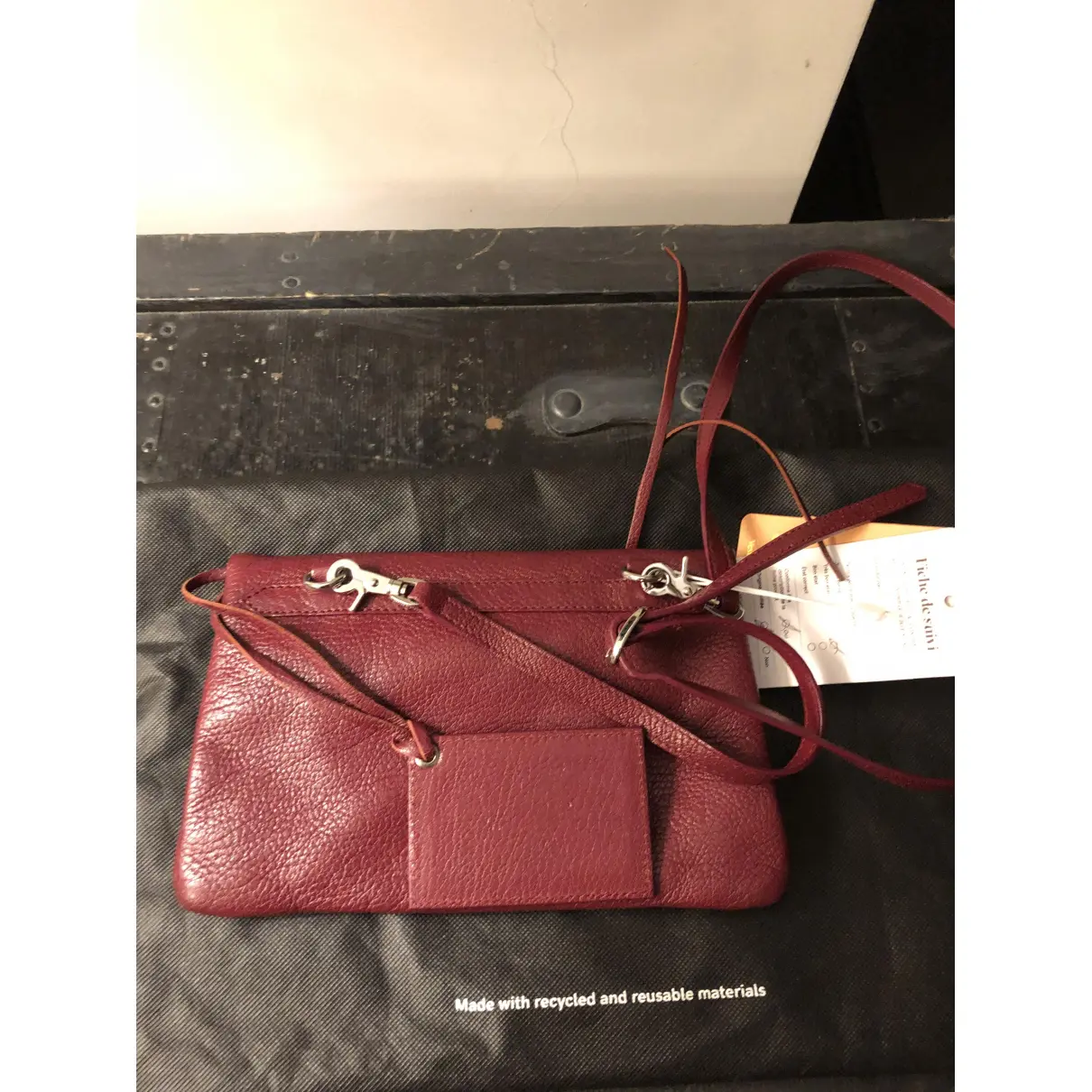 Buy Balenciaga Envelop leather crossbody bag online
