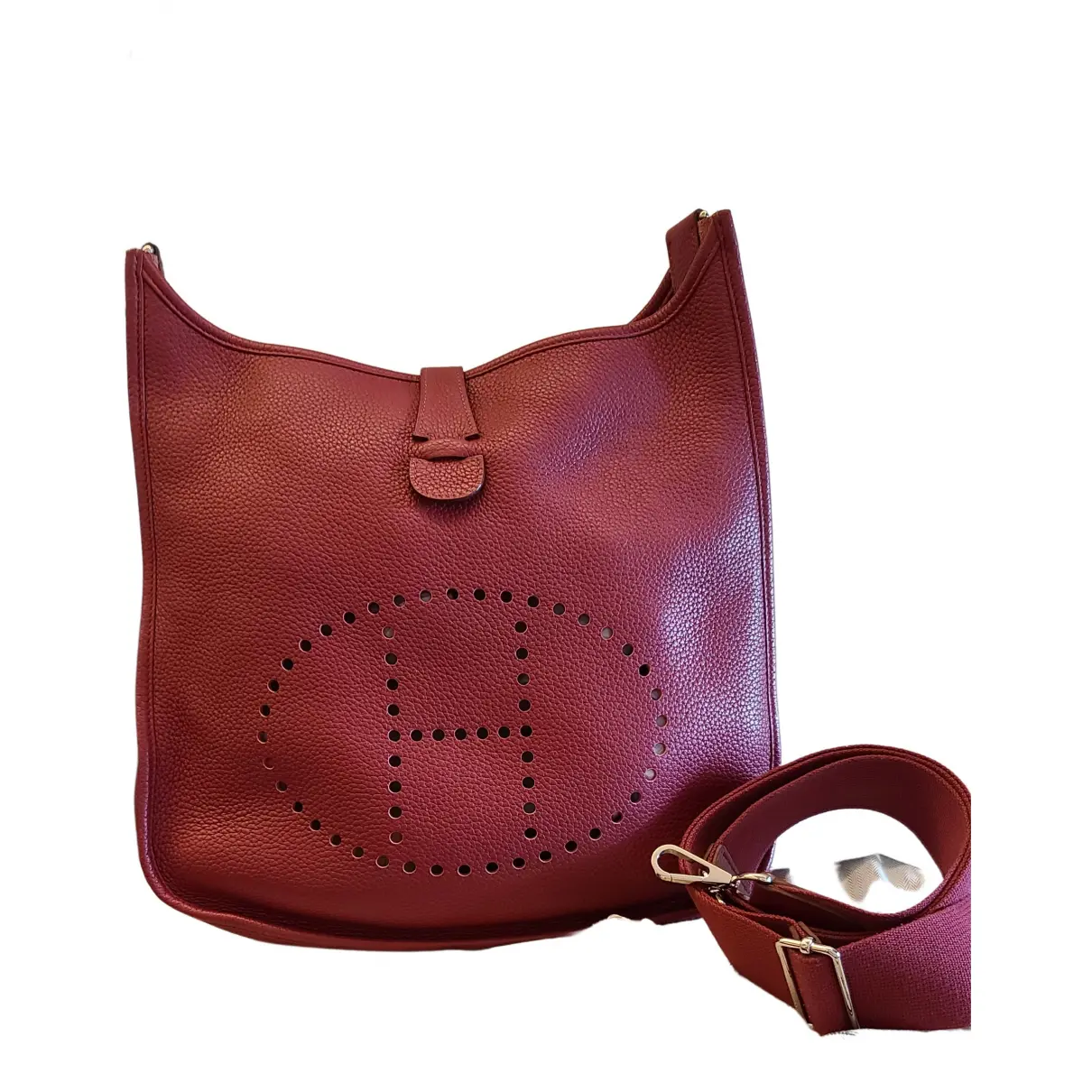 Evelyne leather handbag Hermès