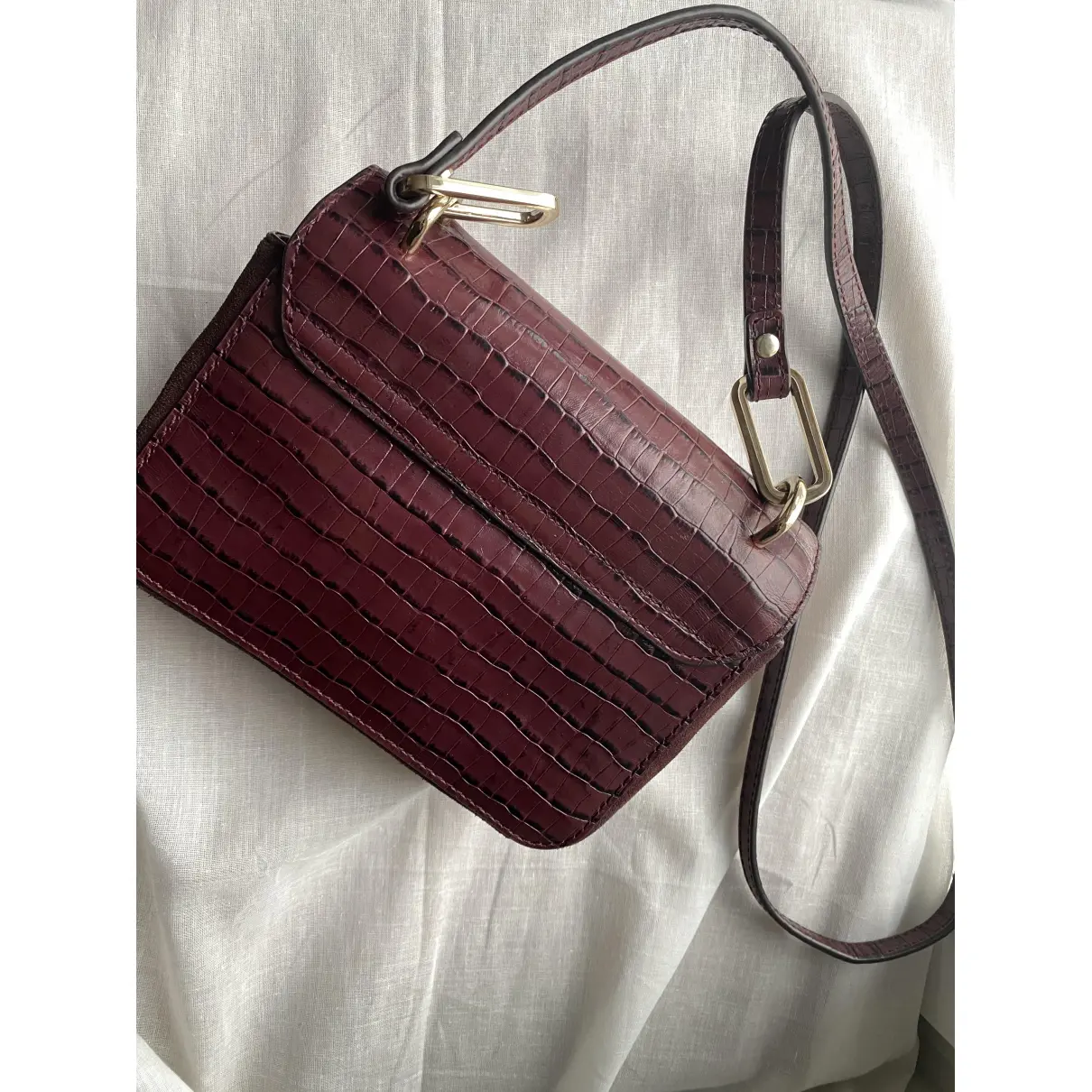 Buy Claudie Pierlot Fall Winter 2019 leather handbag online