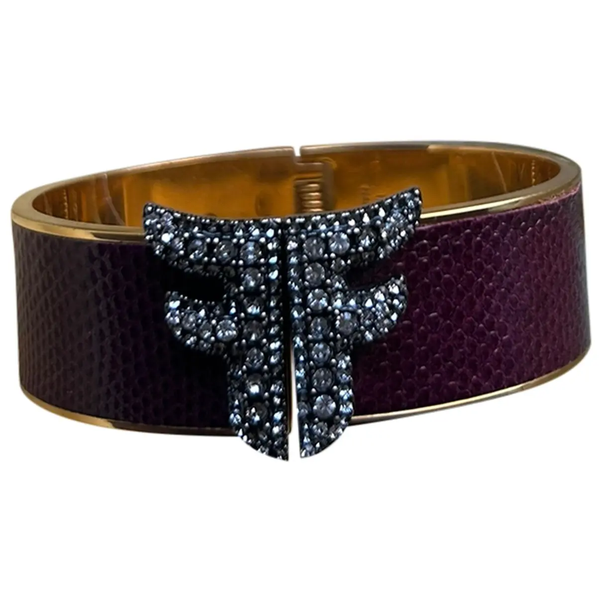 FF leather bracelet