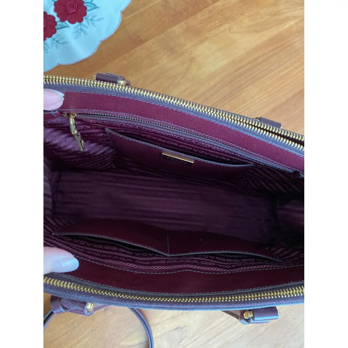 Prada Galleria leather handbag for sale