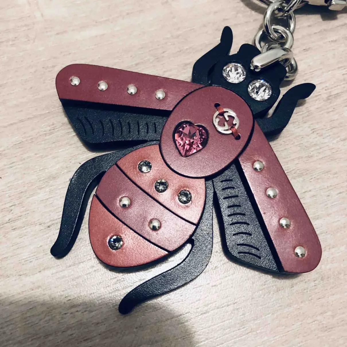 Gucci Leather bag charm for sale