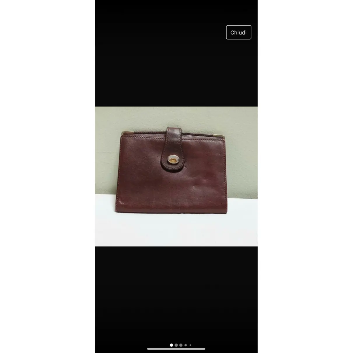 Buy Gucci Leather wallet online - Vintage