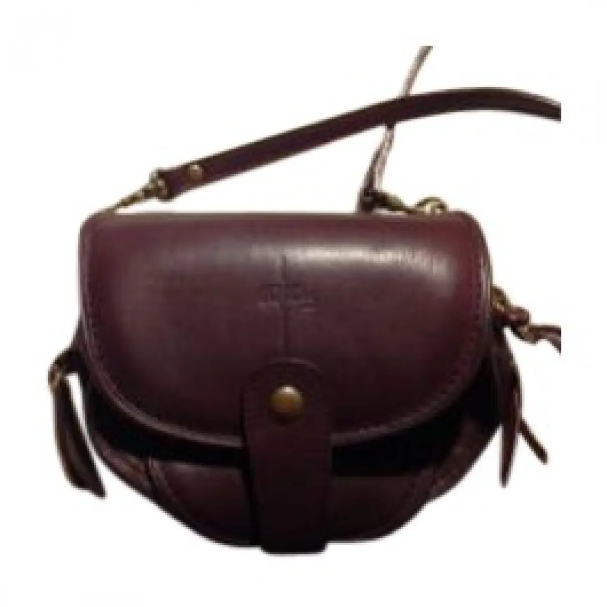 Burgundy Leather Handbag Momo Jerome Dreyfuss