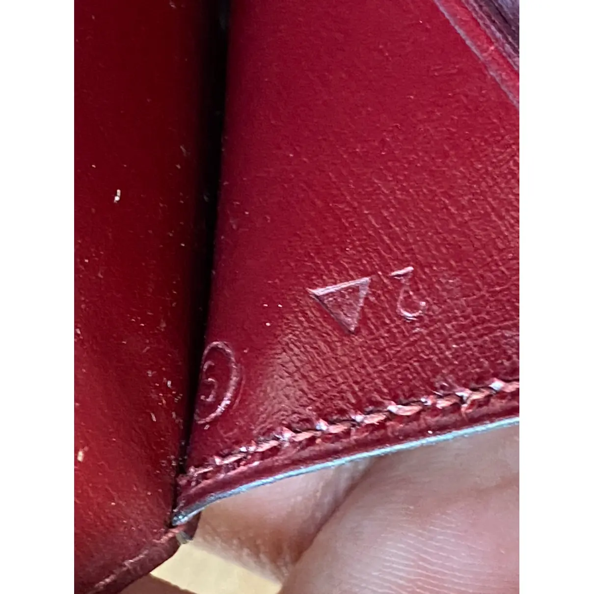 Leather wallet Hermès - Vintage