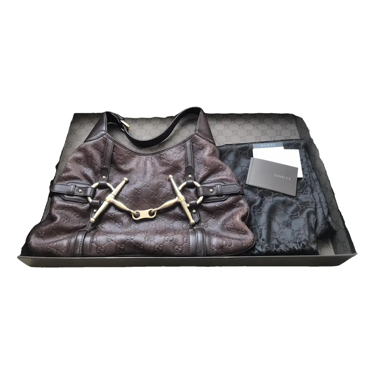 Hobo leather handbag Gucci