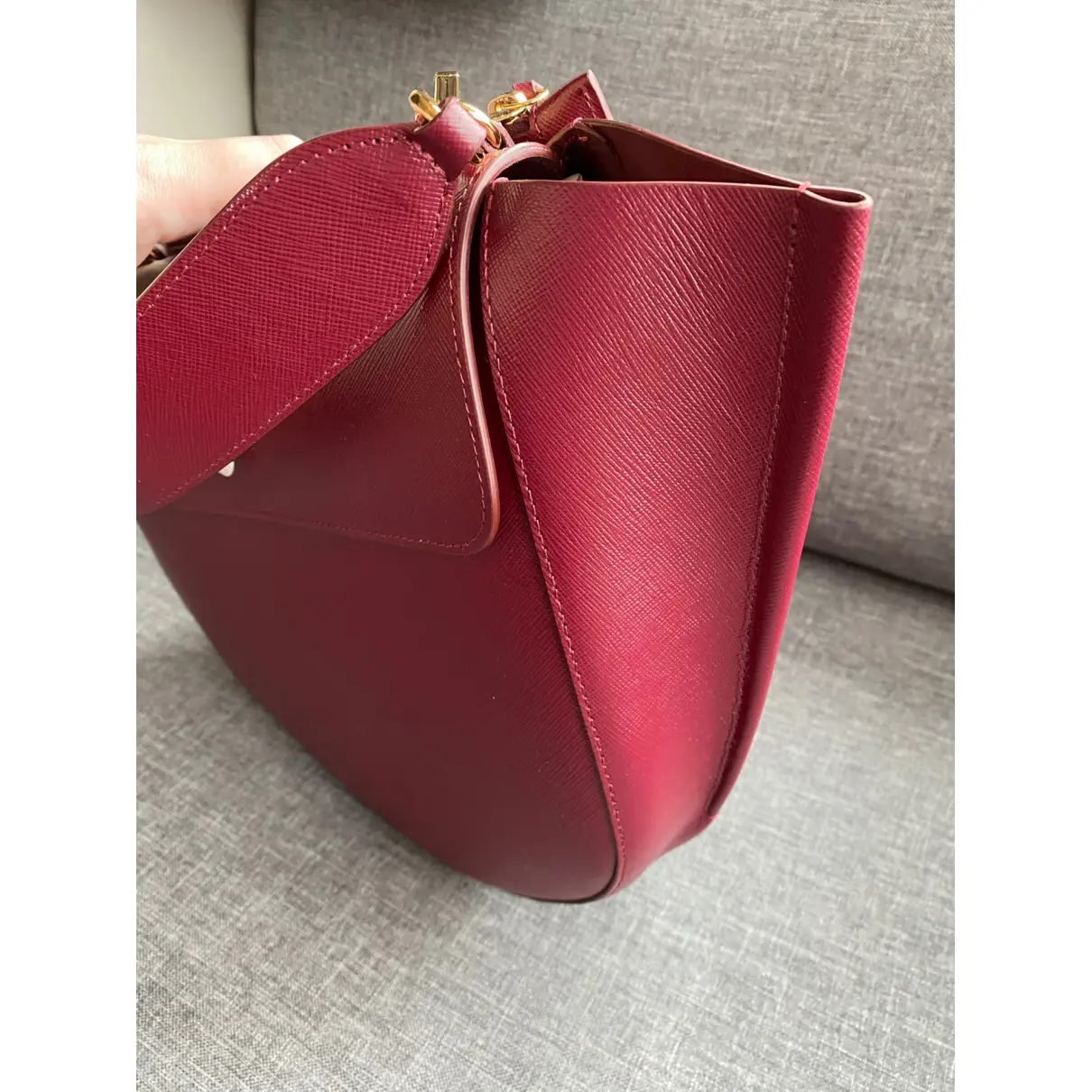 Hortensia leather handbag Wandler
