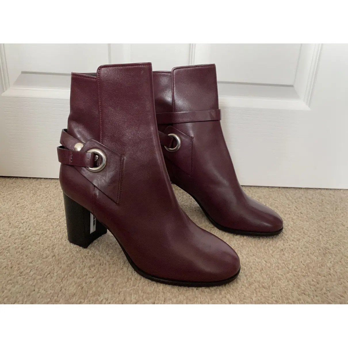 Isabel Marant Leather ankle boots for sale