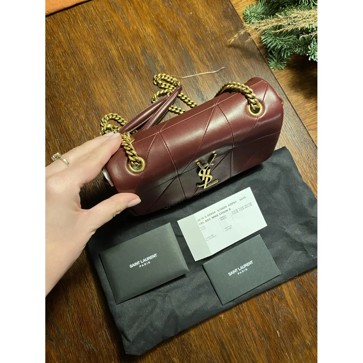 Jamie leather handbag Saint Laurent
