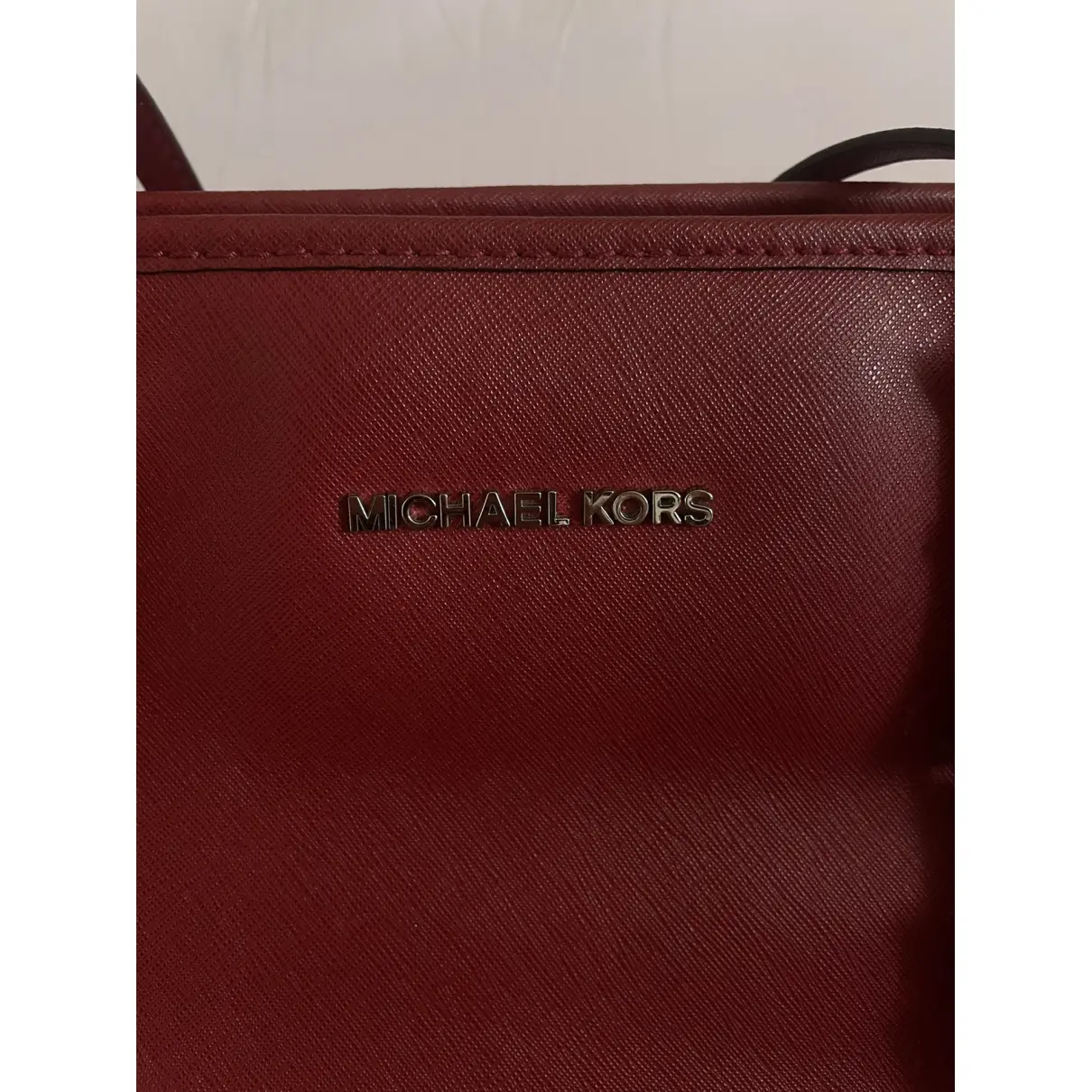 Buy Michael Kors Jet Set leather handbag online