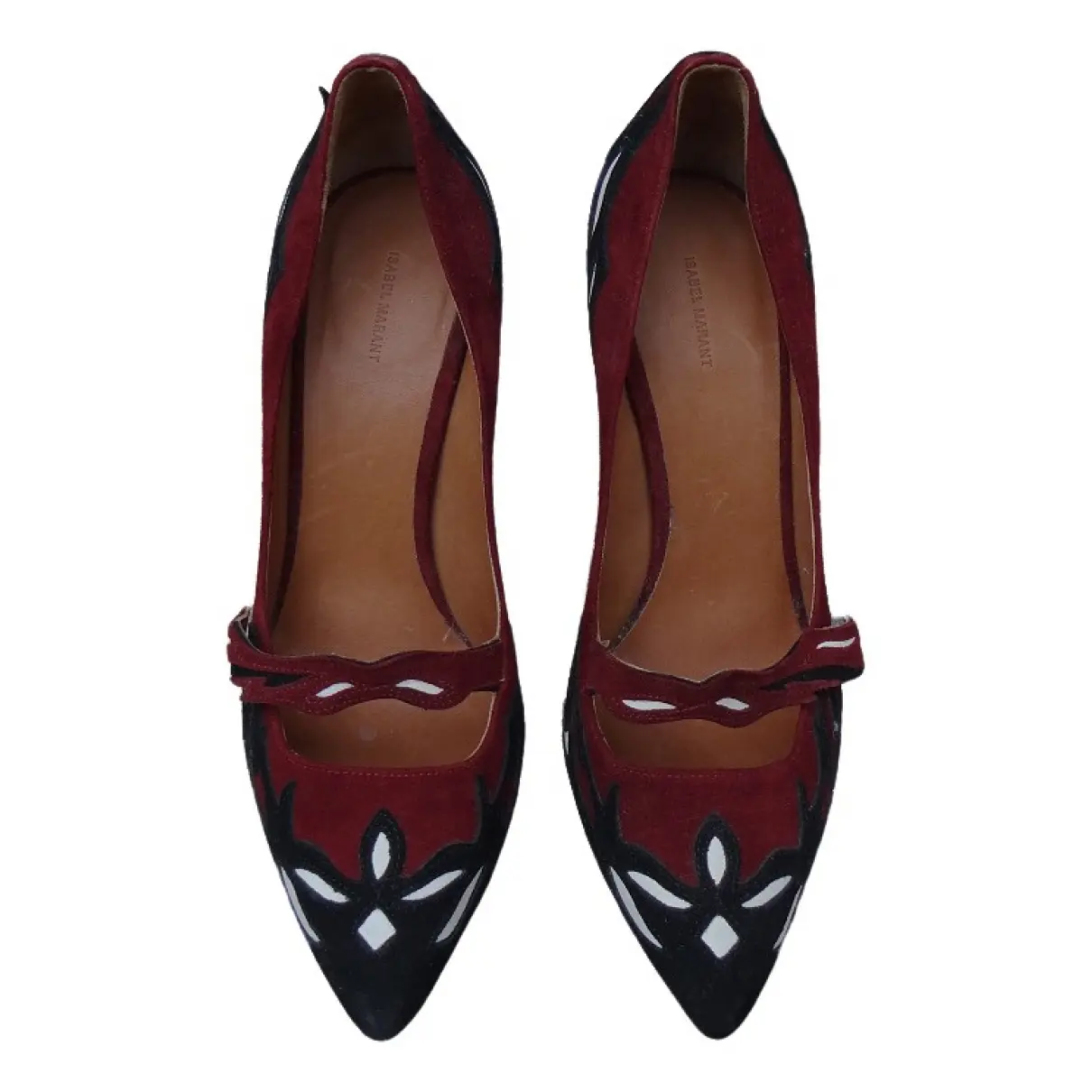 Kylie leather heels Isabel Marant