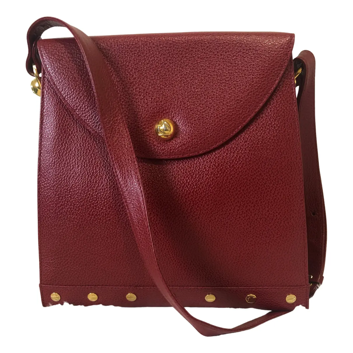 Leather handbag Lanvin - Vintage