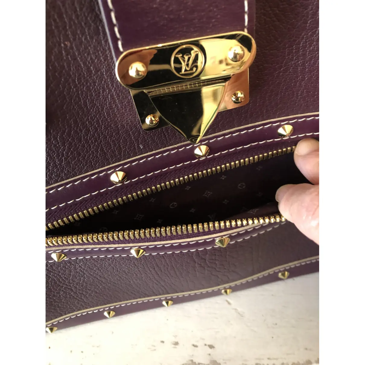 Le Fabuleux leather handbag Louis Vuitton - Vintage