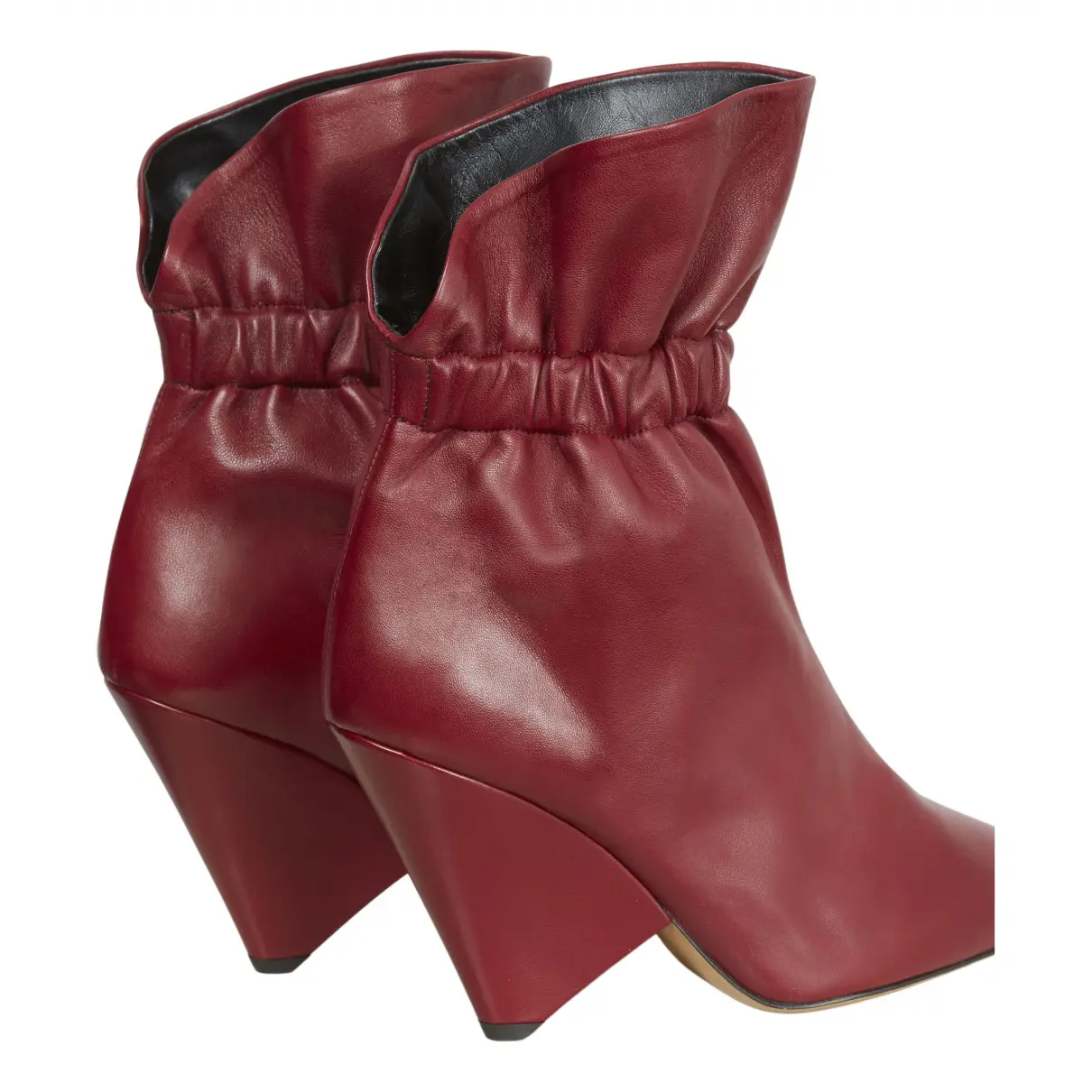 Buy Isabel Marant Lileas leather ankle boots online