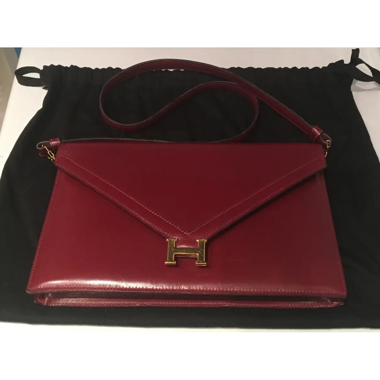 Lydie leather handbag Hermès - Vintage