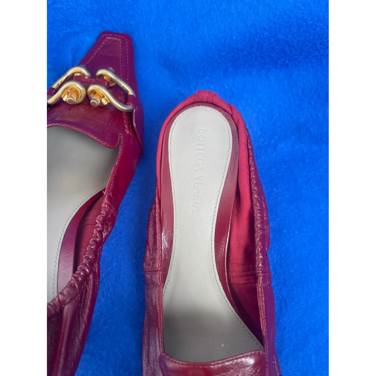 Madame leather heels Bottega Veneta