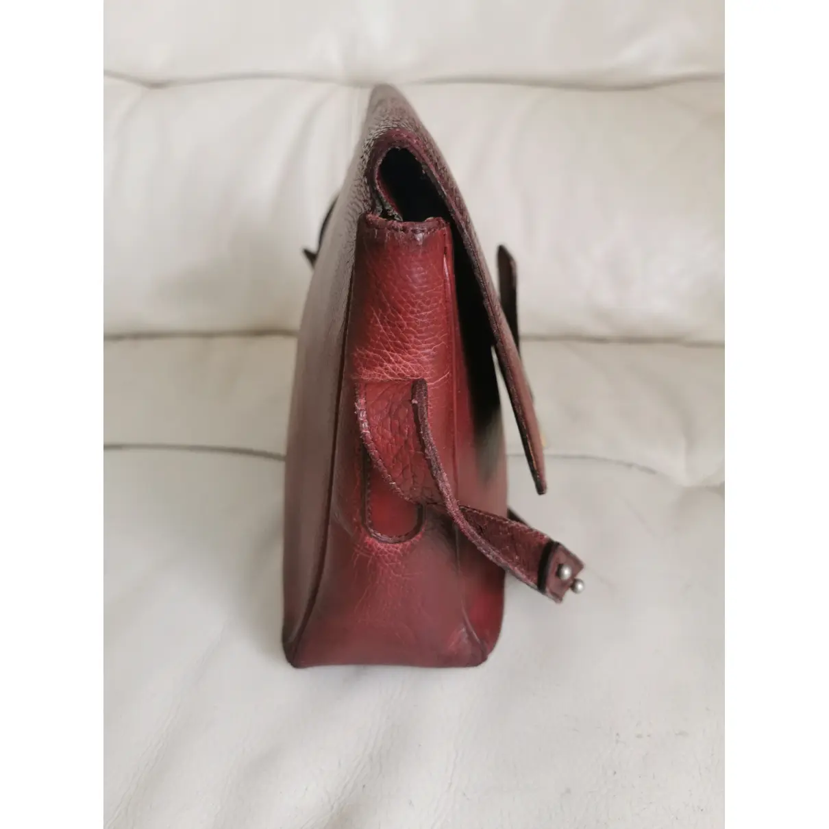 Madame leather handbag Delvaux