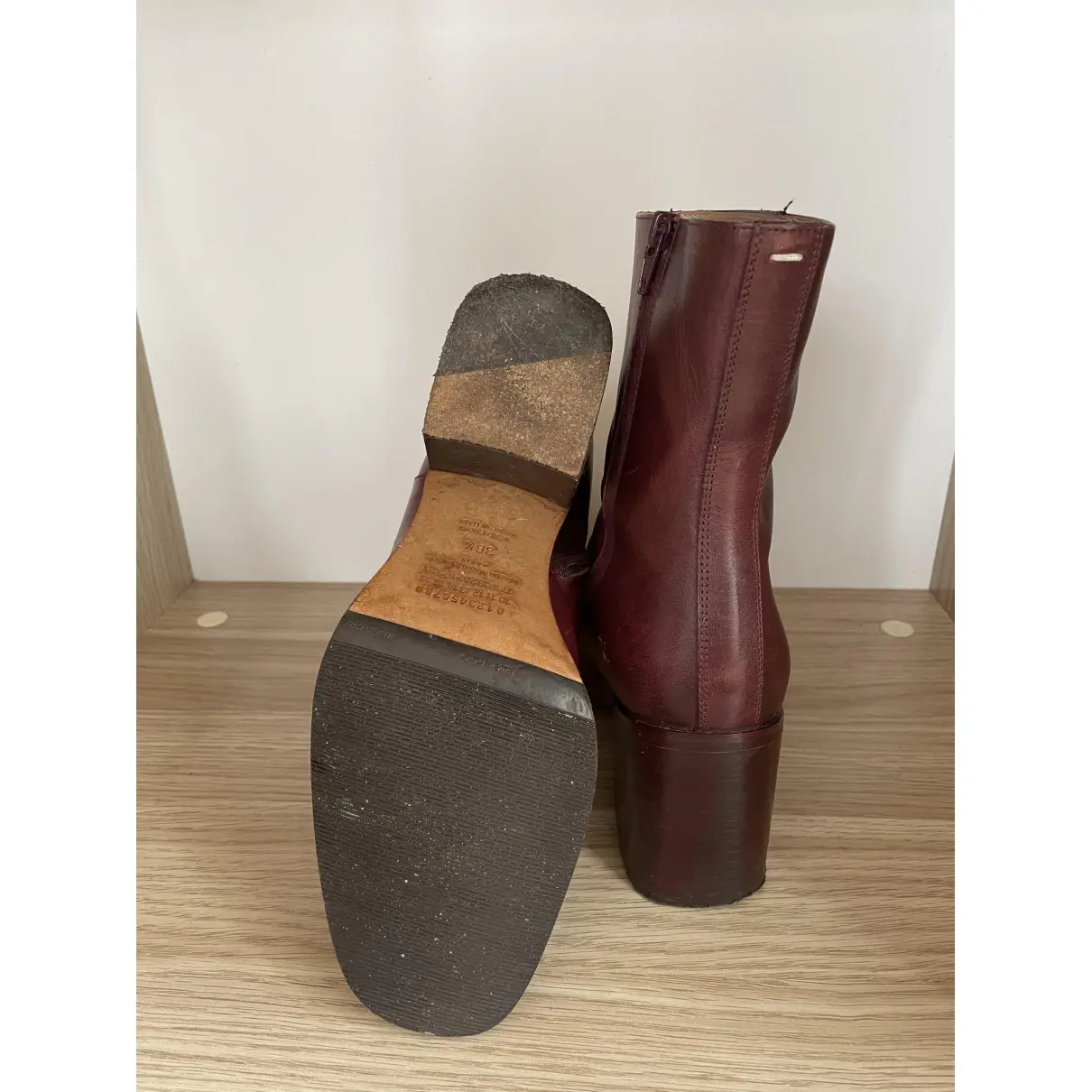 Leather ankle boots Maison Martin Margiela