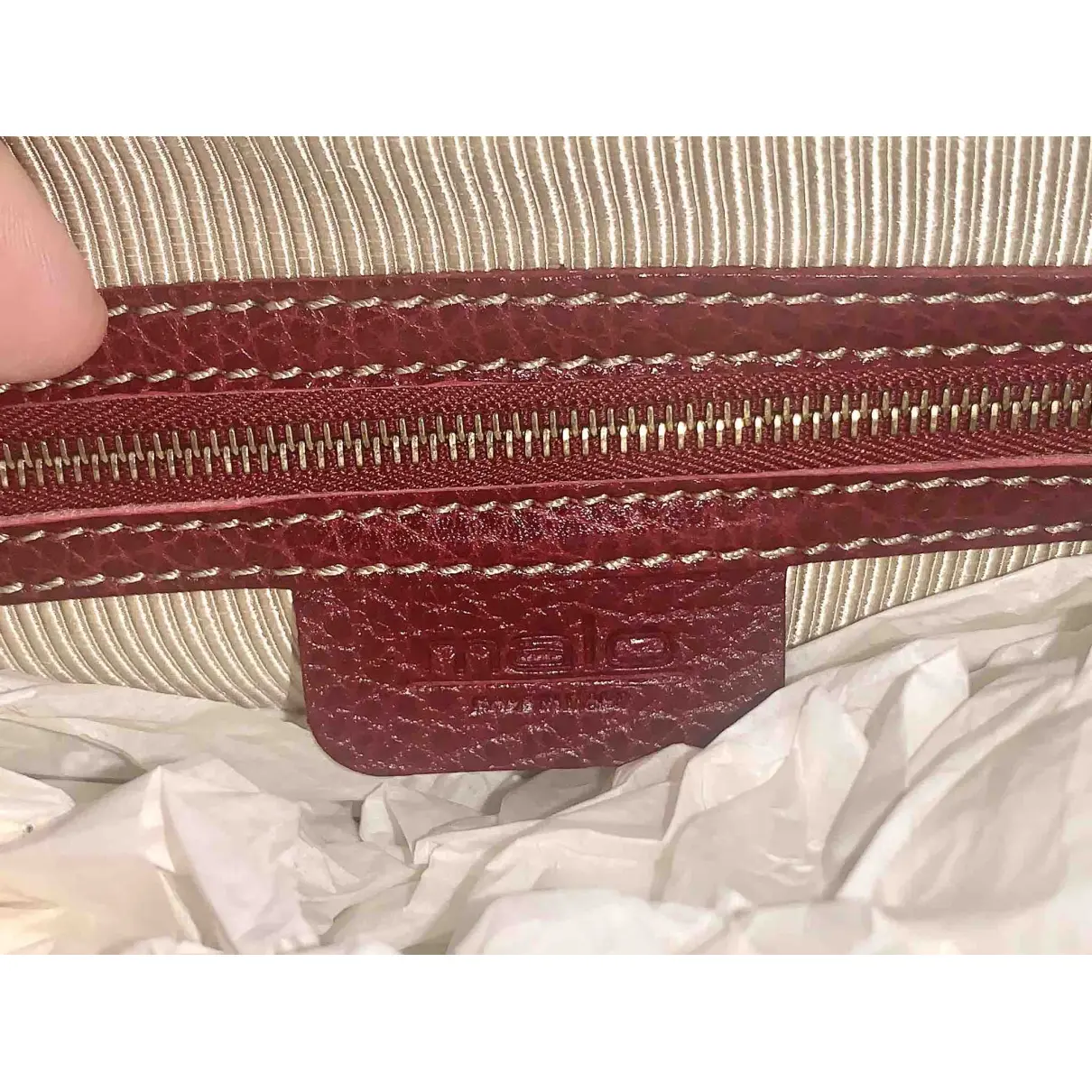 Leather handbag Malo - Vintage