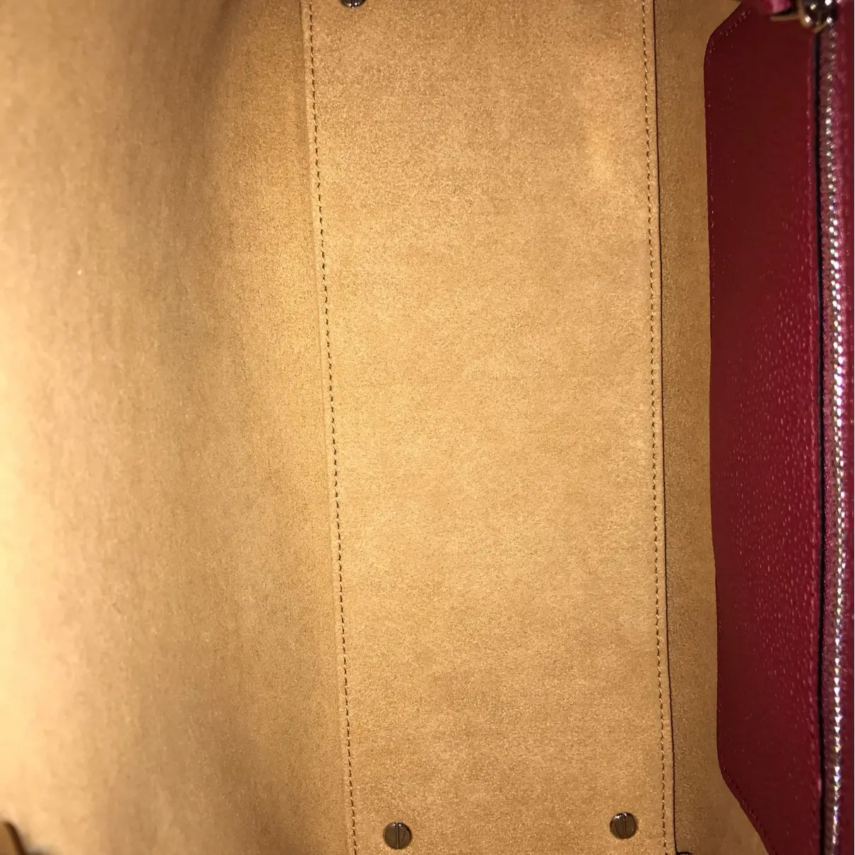 Leather satchel MCM
