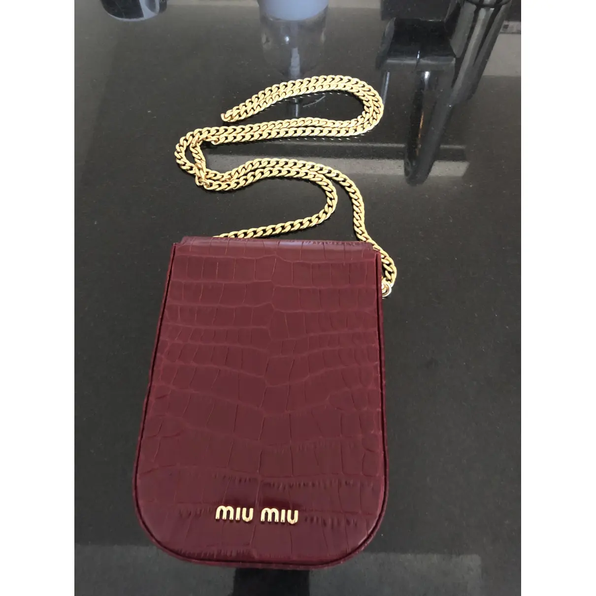 Buy Miu Miu Leather crossbody bag online
