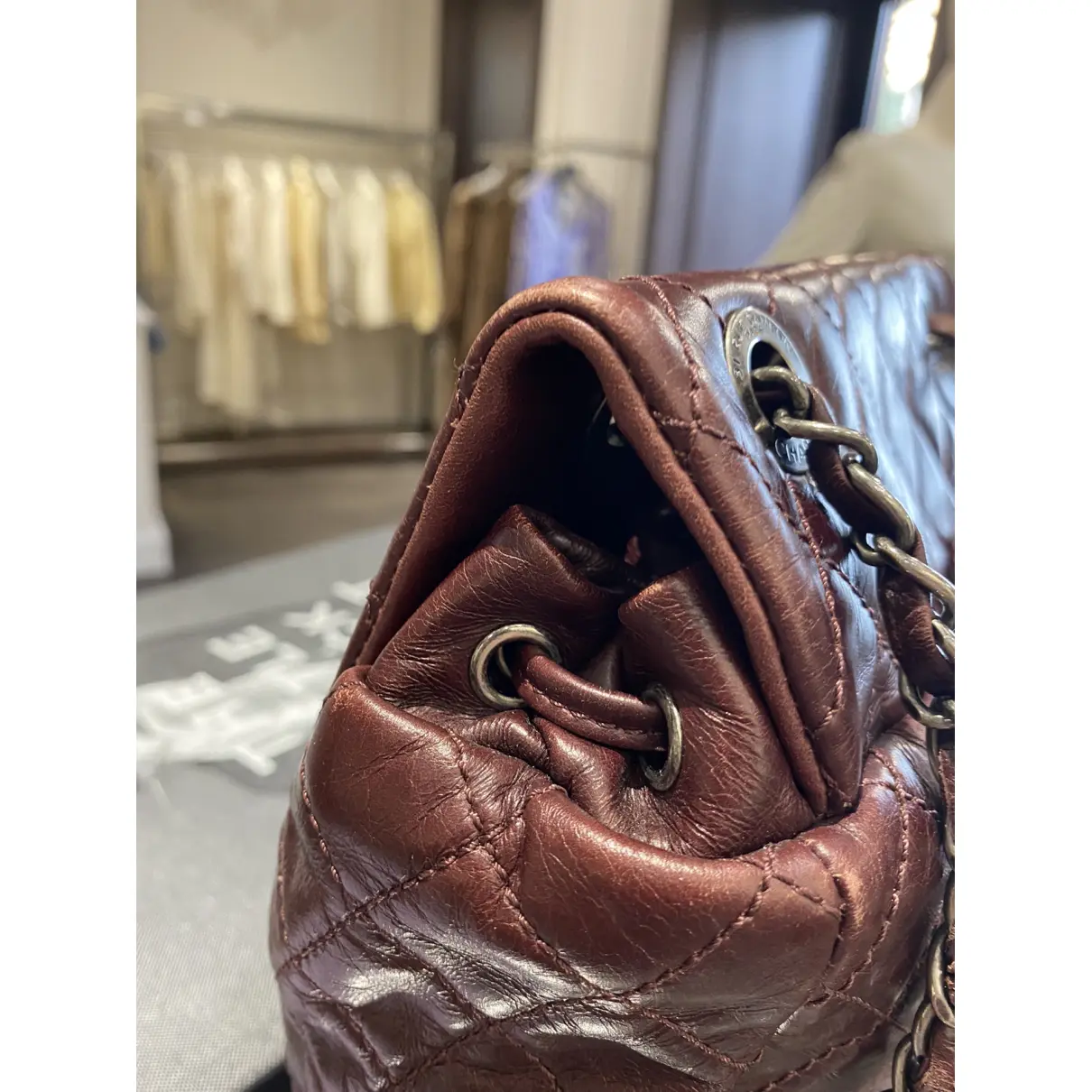 Mountain leather backpack Chanel - Vintage