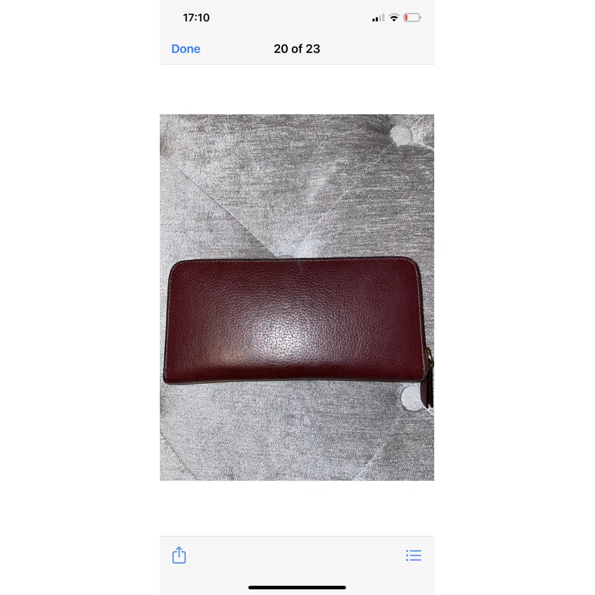 Buy Mulberry Leather wallet online