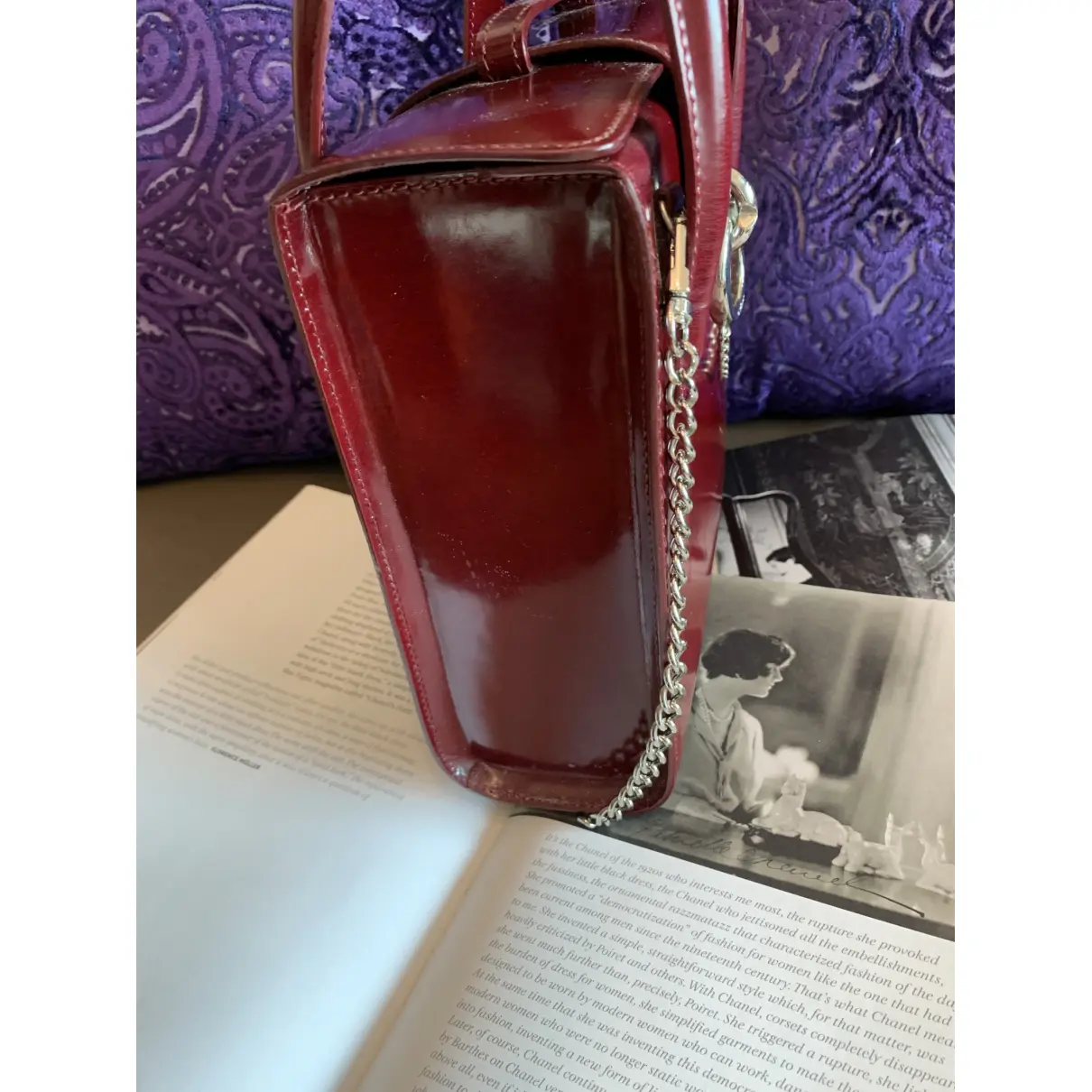 Panthère leather handbag Cartier - Vintage
