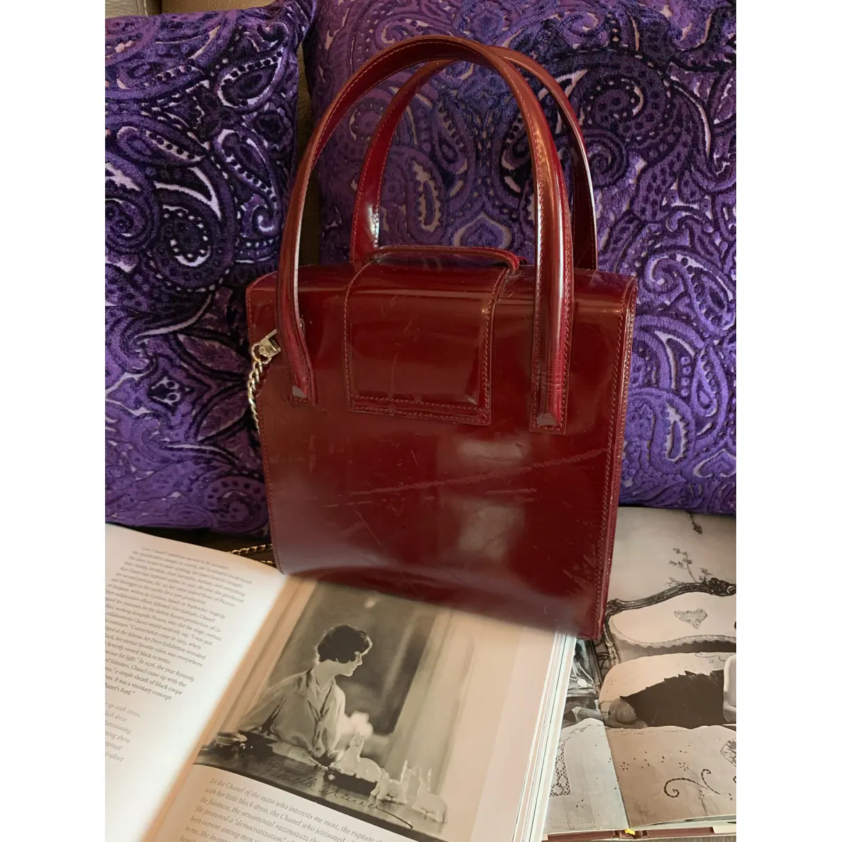 Buy Cartier Panthère leather handbag online - Vintage