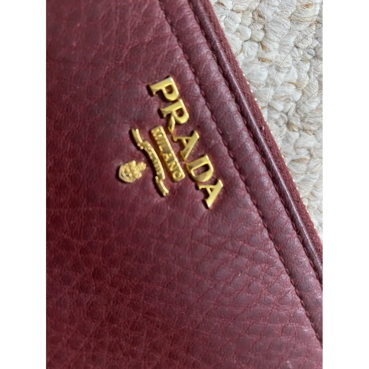 Buy Prada Leather wallet online