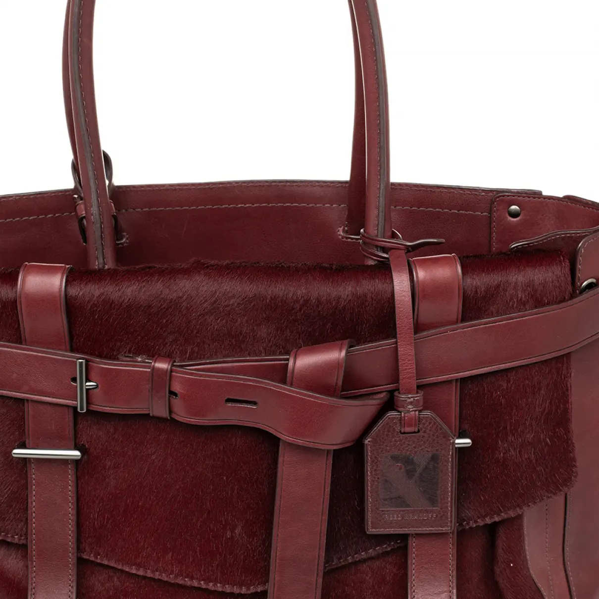 Leather handbag Reed Krakoff