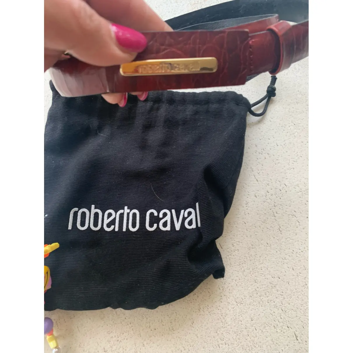 Buy Roberto Cavalli Leather belt online