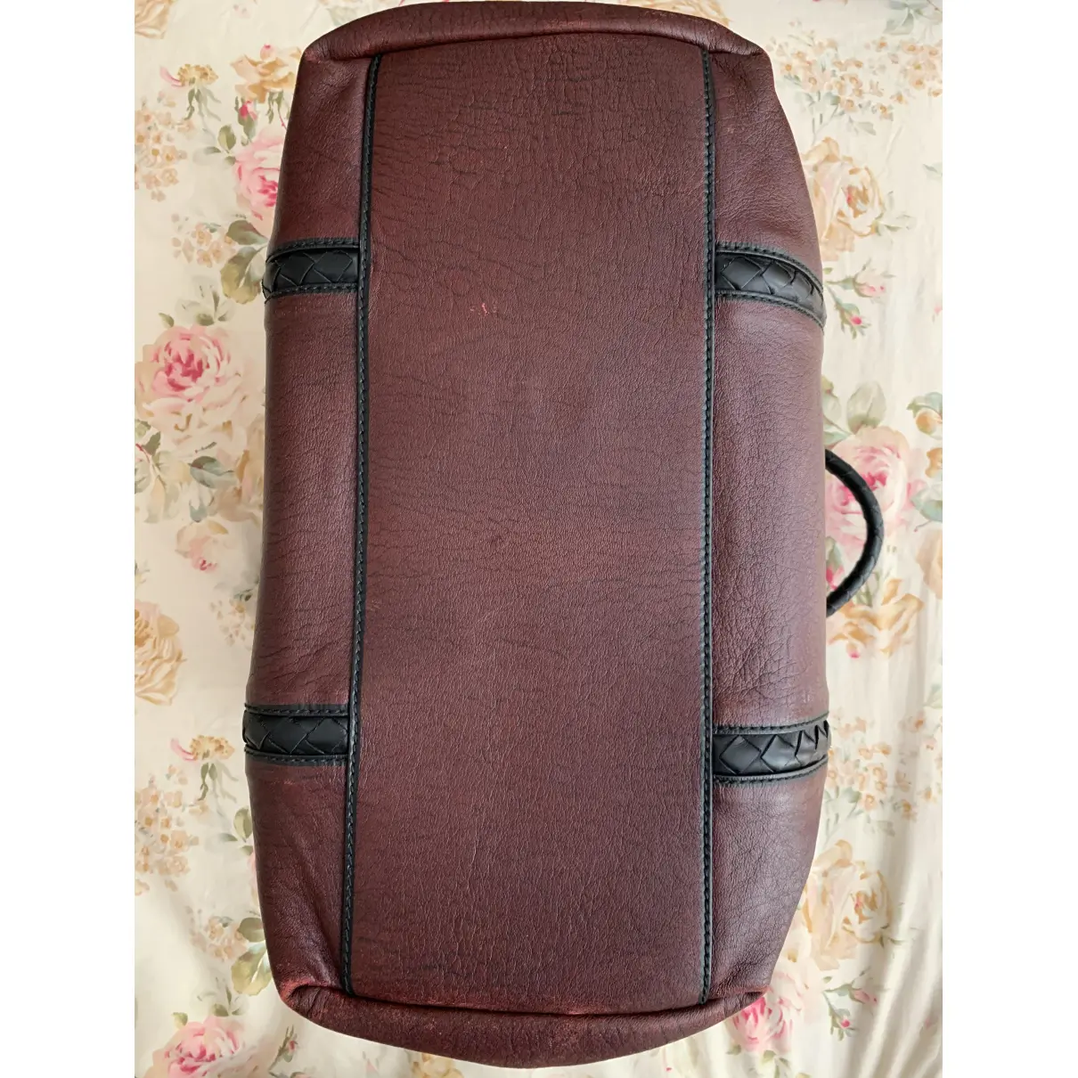 Roma leather handbag Bottega Veneta