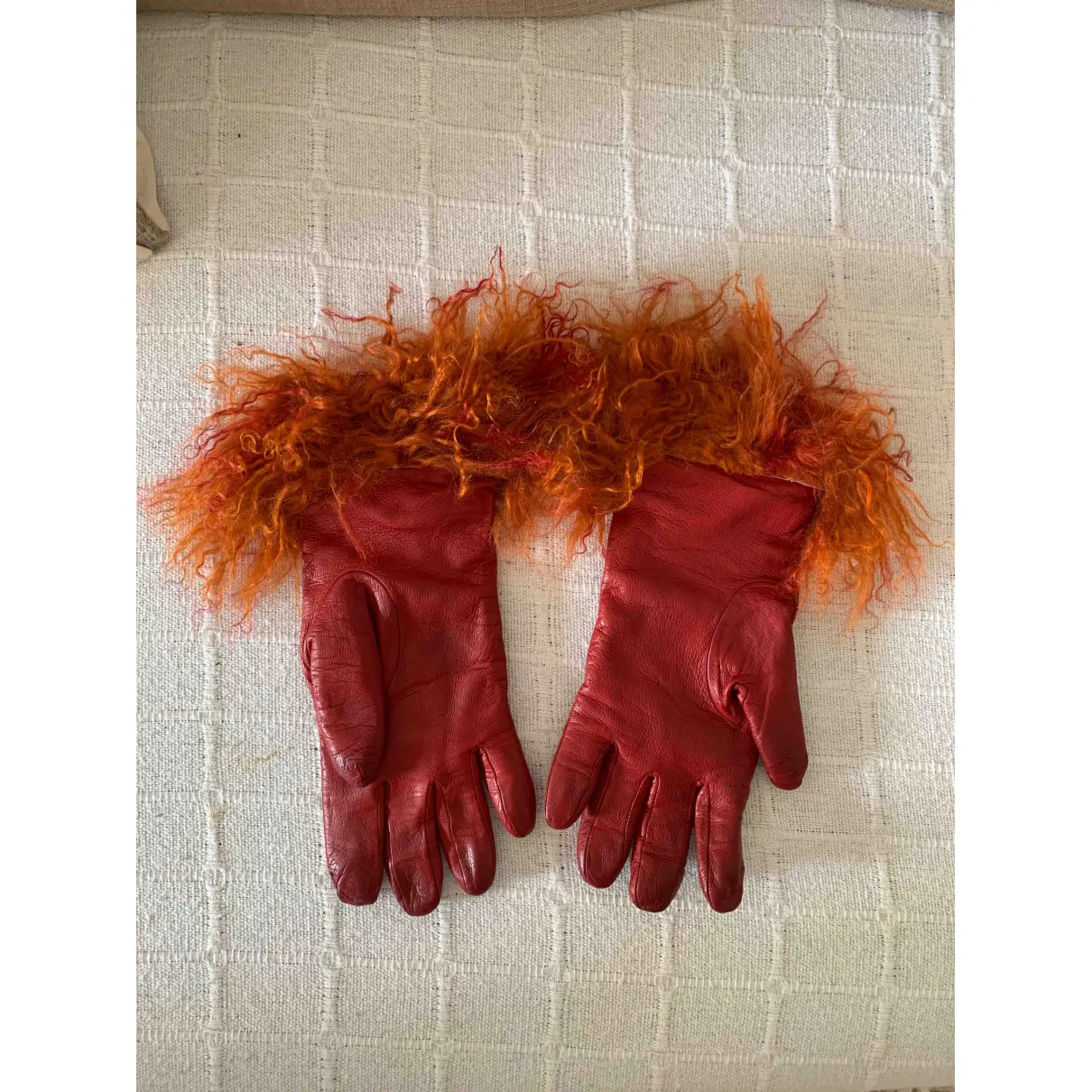 Buy Romeo Gigli Leather gloves online