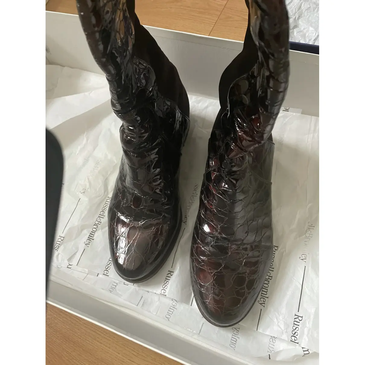 Leather riding boots Russell & Bromley