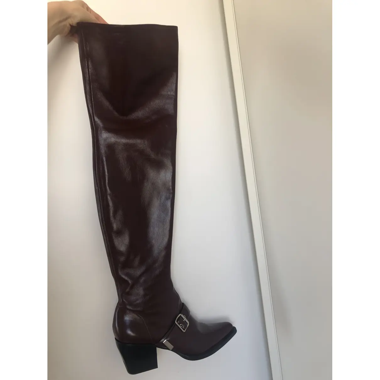 Rylee leather western boots Chloé