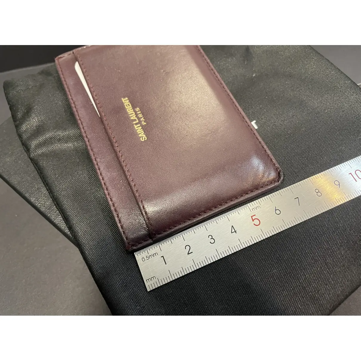 Sac de Jour leather card wallet Saint Laurent