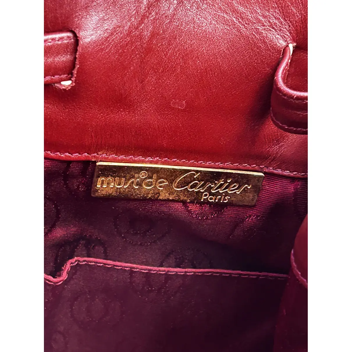 Buy Cartier Seau leather crossbody bag online
