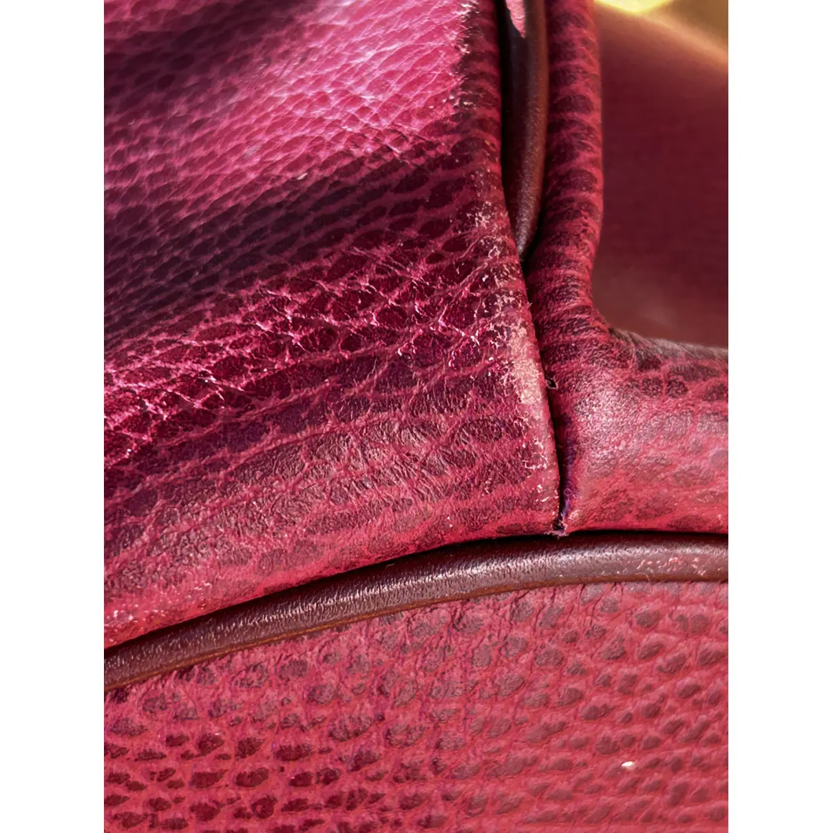 Seau leather crossbody bag Cartier