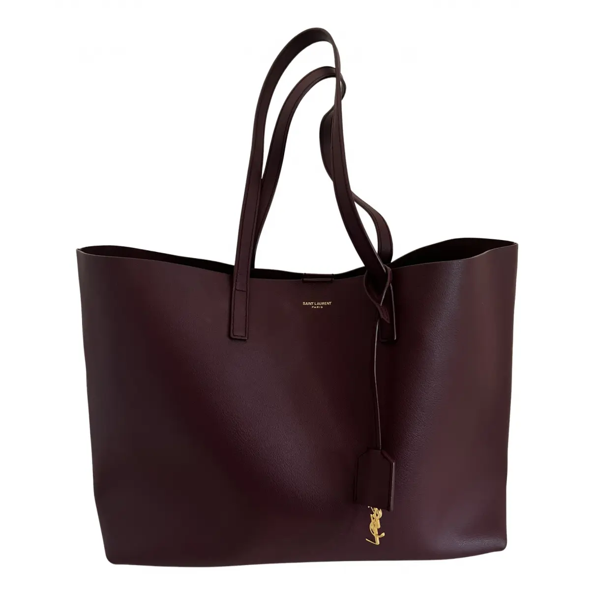 Shopping leather tote Saint Laurent
