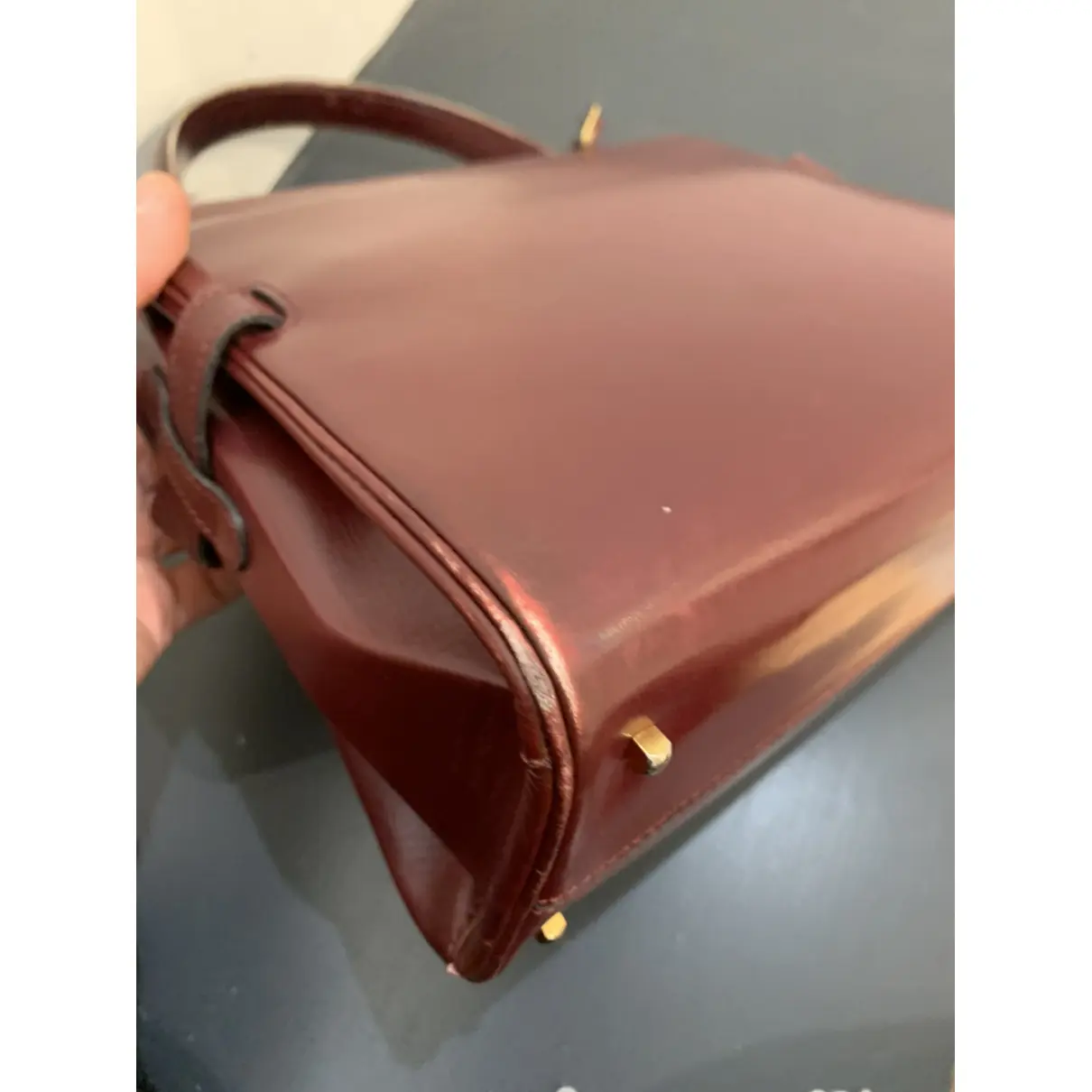 Tempête leather handbag Delvaux