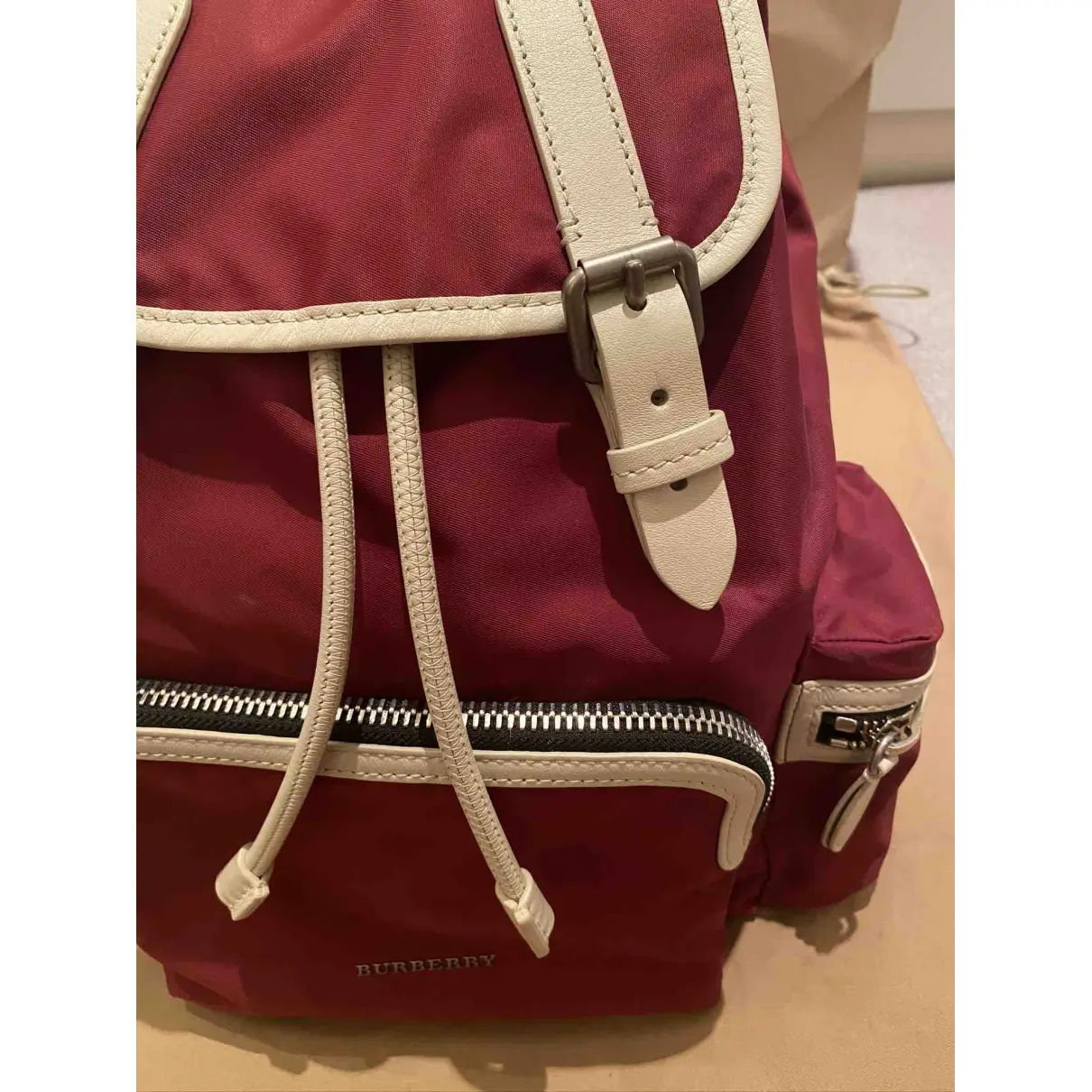 The Rucksack leather backpack Burberry