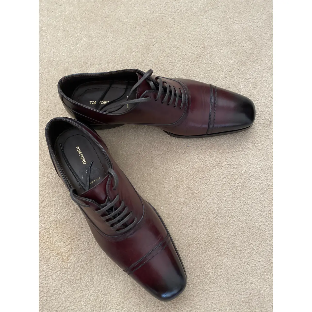 Buy Tom Ford Leather lace ups online