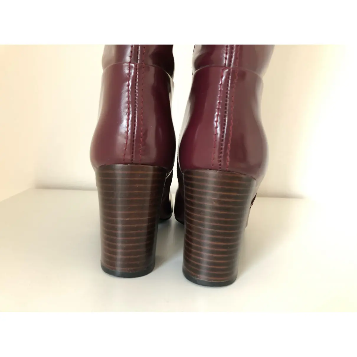 Leather boots Tommy Hilfiger