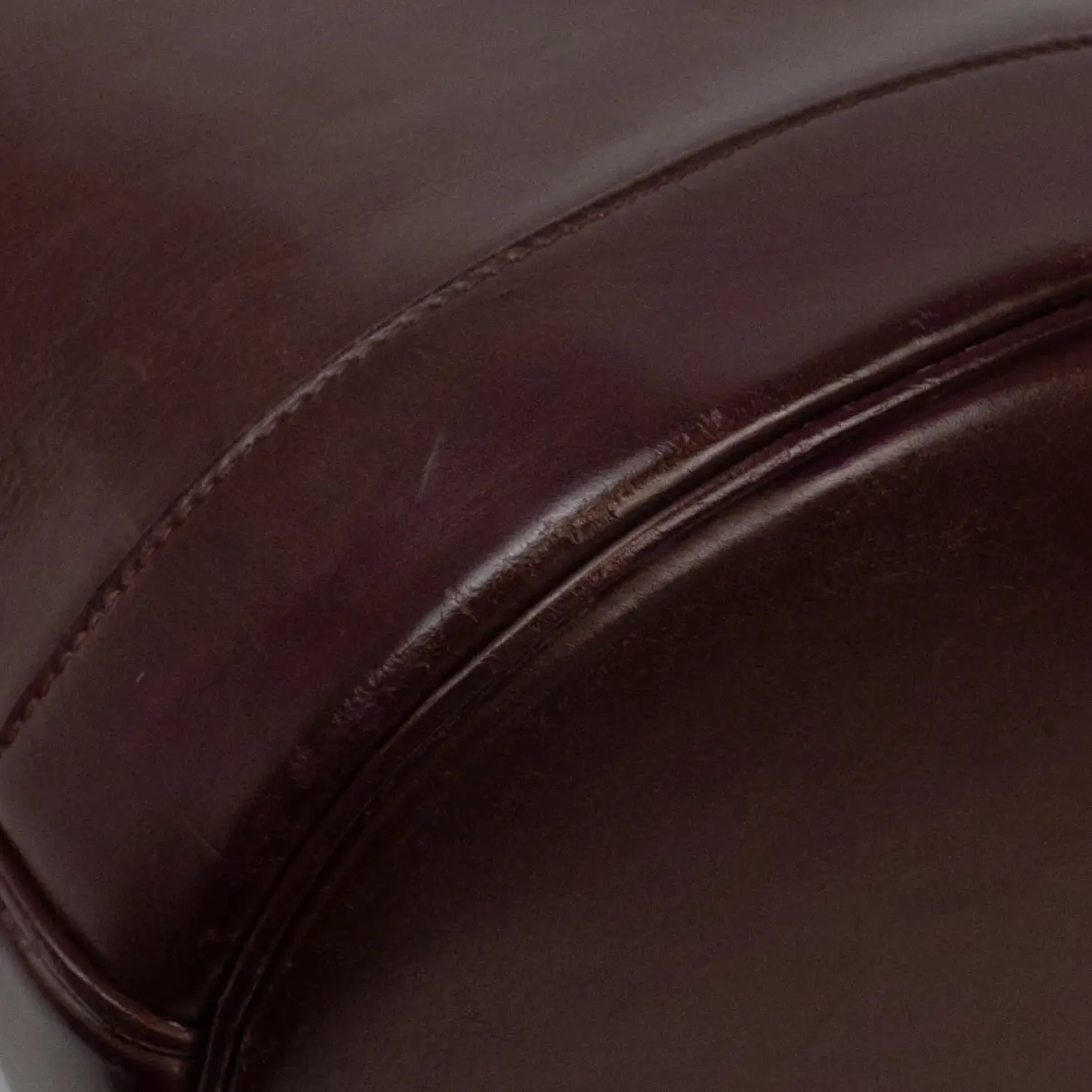 Torque leather crossbody bag Hermès - Vintage